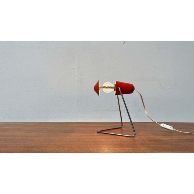 Mid-Century Modern Czech Table or Wall Lamp by Helena Frantova for Okolo, 1960s For Sale 4