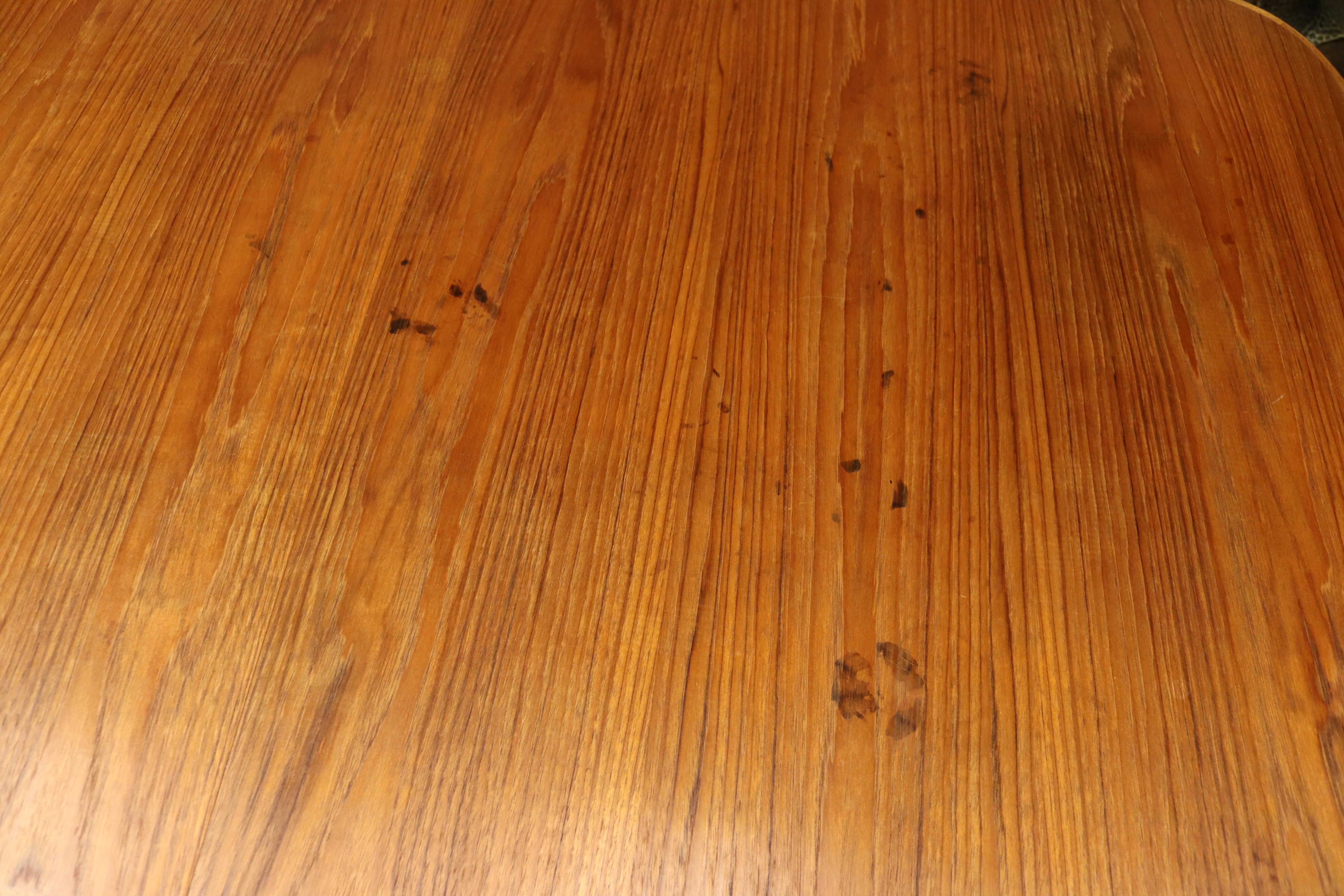 d-scan teak dining table
