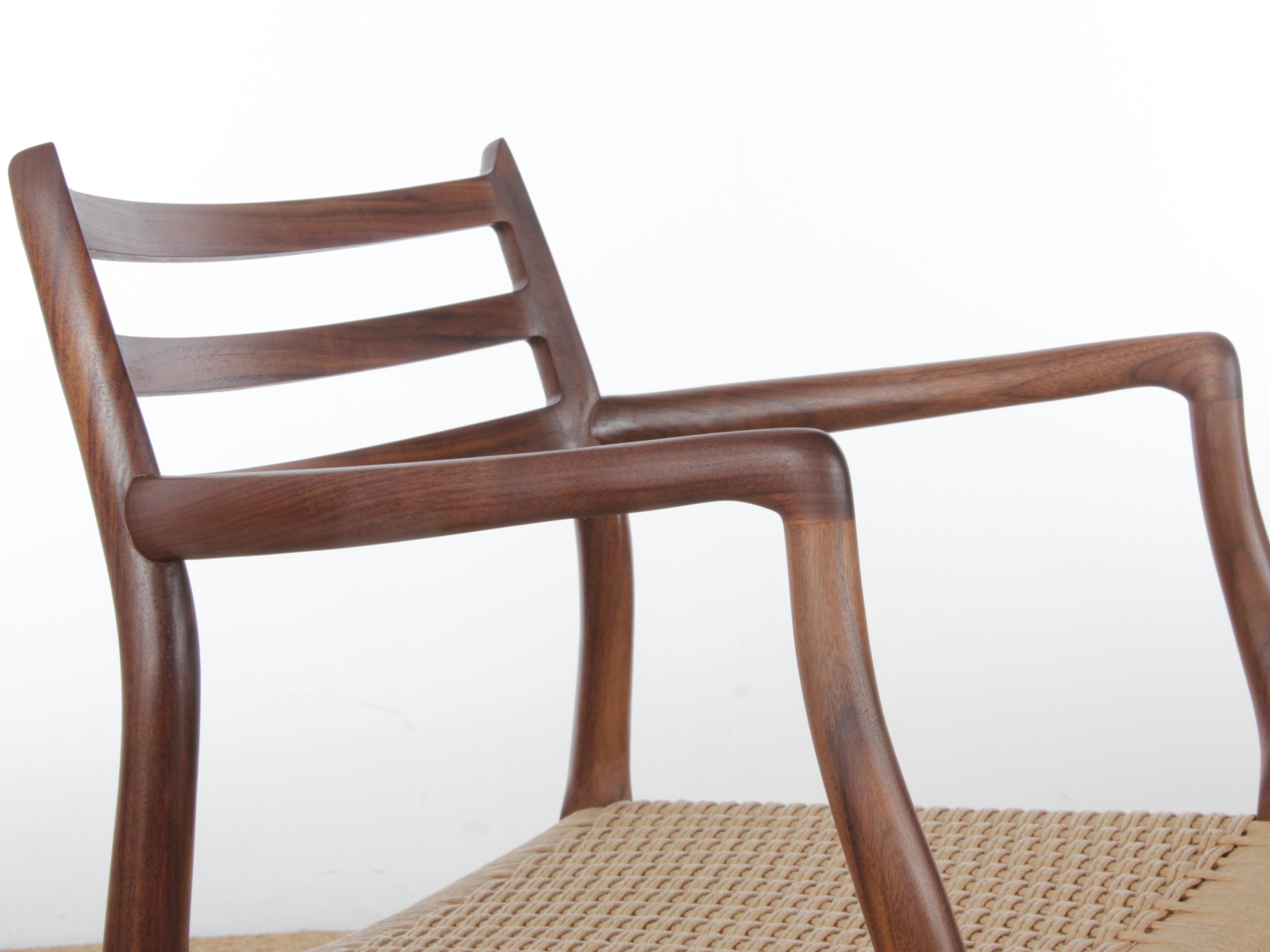 Dänischer Mid-Century Modern-Sessel Modell 62 von Niels O. Mller, Neuproduktion im Angebot 2