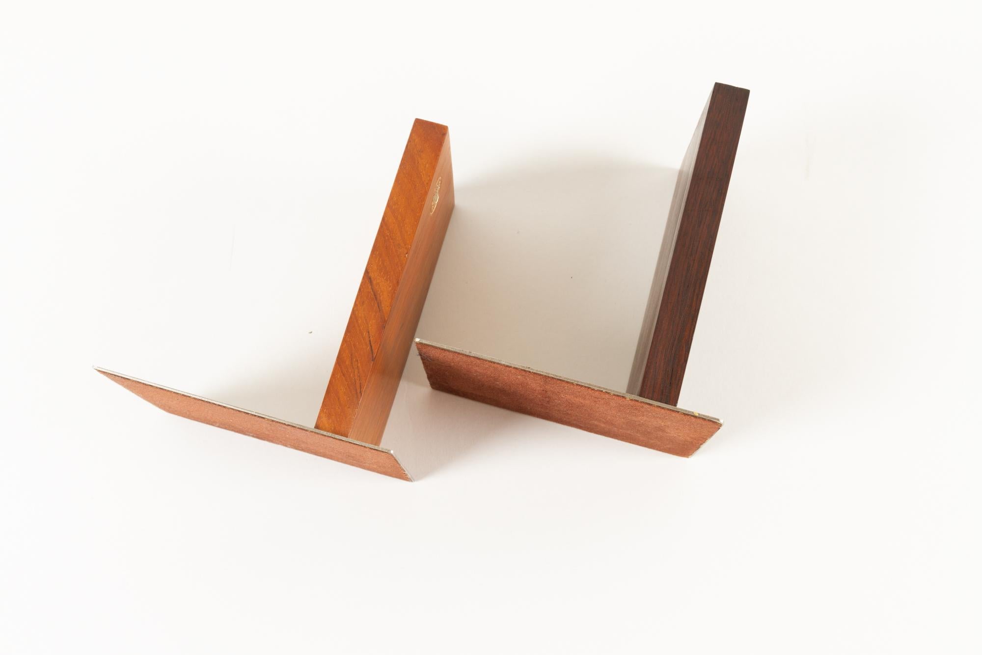 Mid-Century Modern Danish Bookends 1960s Set of 2 For Sale 7