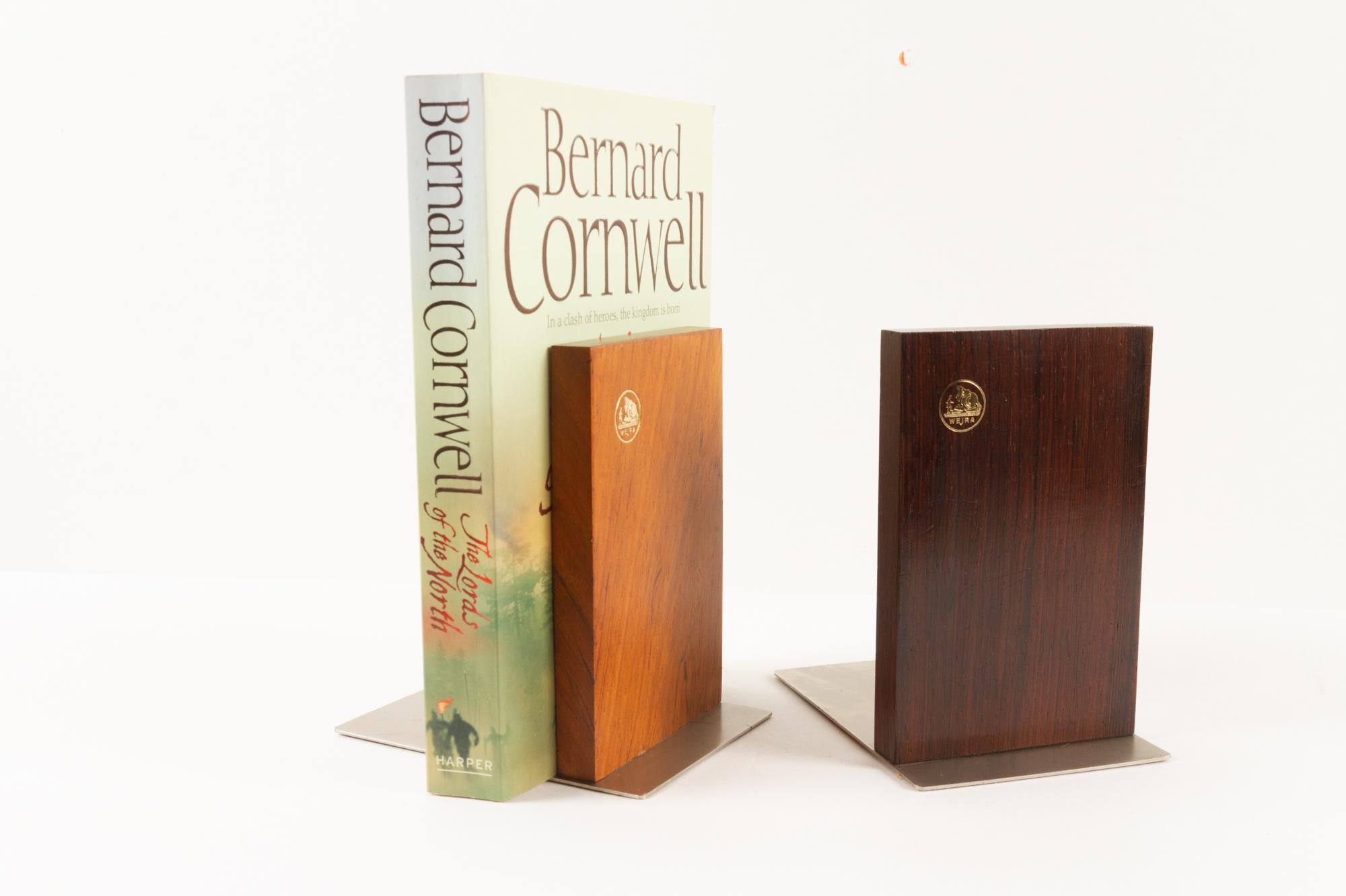 Mid-Century Modern Danish Bookends 1960s Set of 2 For Sale 10