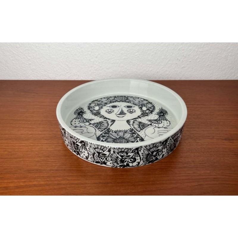 Dänische Schale der Jahrhundertmitte von Bjørn Wiinblad für Nymölle, Dänemark, 1960er Jahre im Angebot 5
