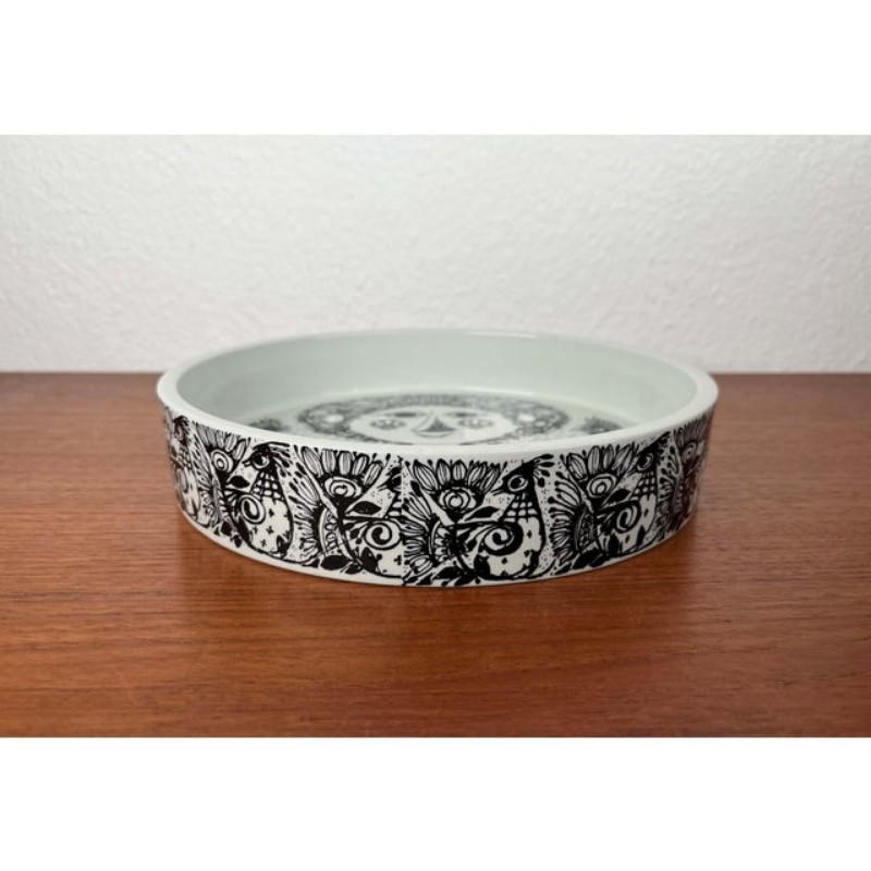 Dänische Schale der Jahrhundertmitte von Bjørn Wiinblad für Nymölle, Dänemark, 1960er Jahre (Keramik) im Angebot