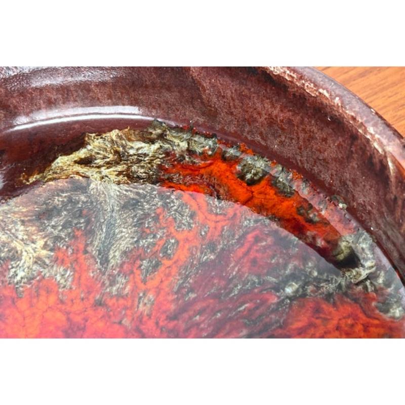 Portavelas de pared de cerámica Studio Pottery danesa brutalista de mediados de siglo, años 60 siglo XX en venta