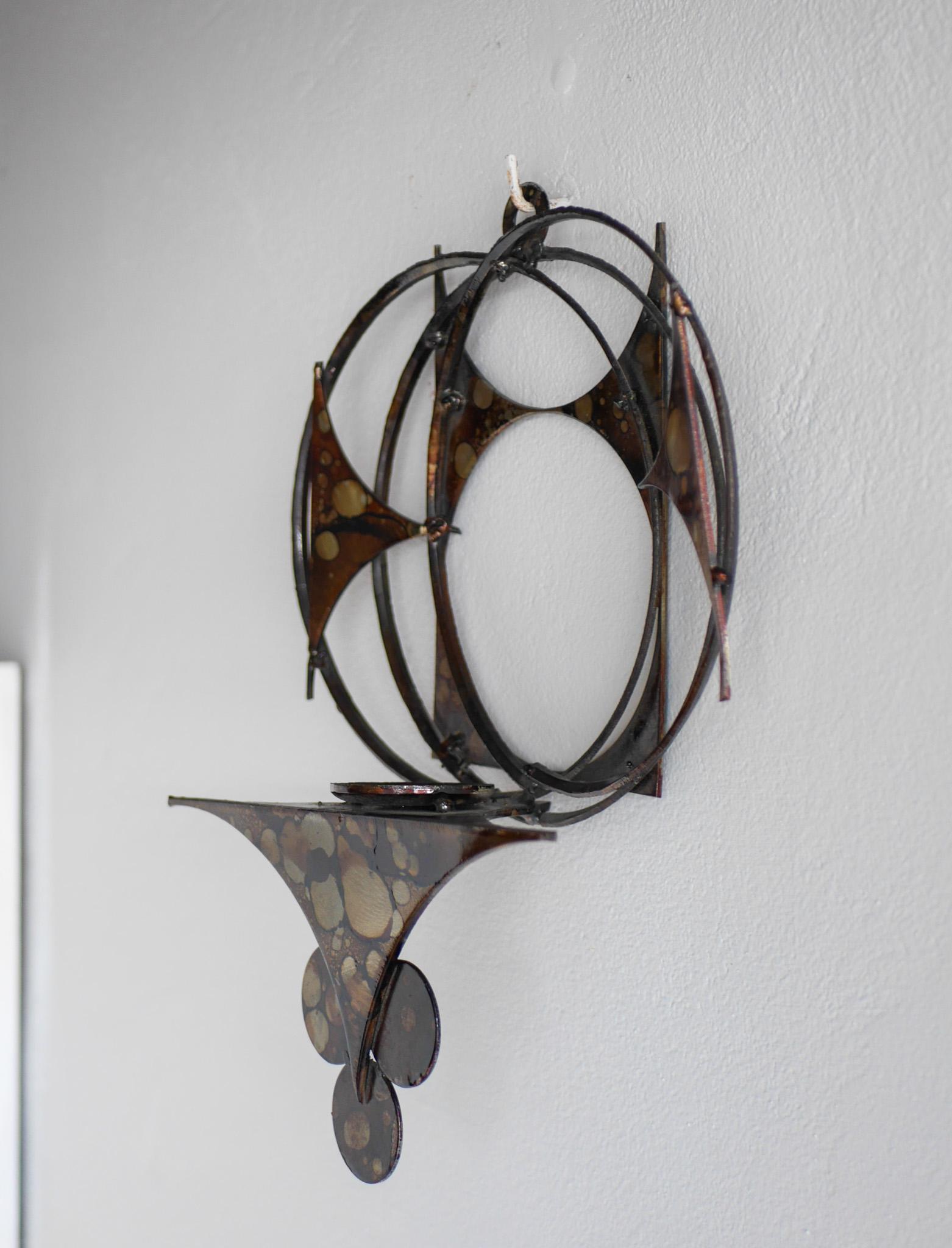 Skandinavisch-moderne dänische brutalistische Wanddekoration im skandinavischen Stil von Henrik Horst, Vintage im Angebot 2