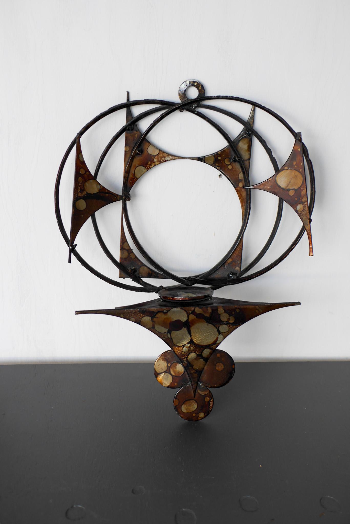 Skandinavisch-moderne dänische brutalistische Wanddekoration im skandinavischen Stil von Henrik Horst, Vintage im Zustand „Gut“ im Angebot in Skarpnäck, SE