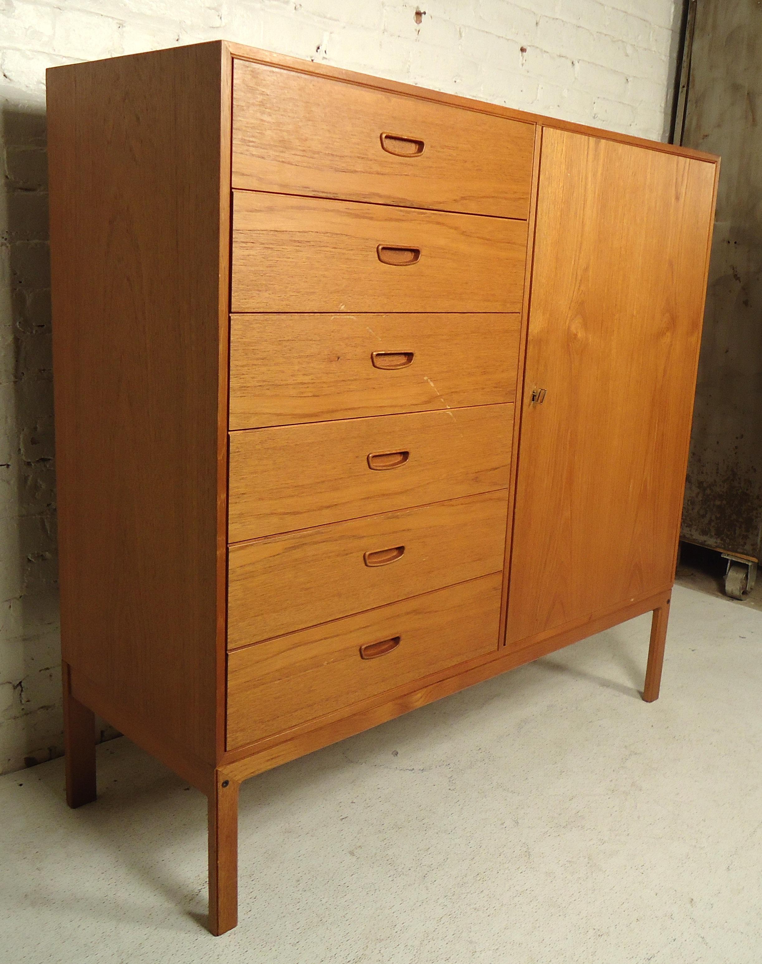 danish modern cabinet