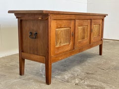 Mid-Century Modern Danish Cabinetmaker Sideboard in Solid Oak, 1960s