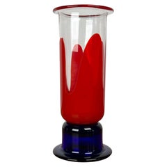 Mid-Century Modern Danish Carnival Vase Christel Holmgren Exner Holmegaard