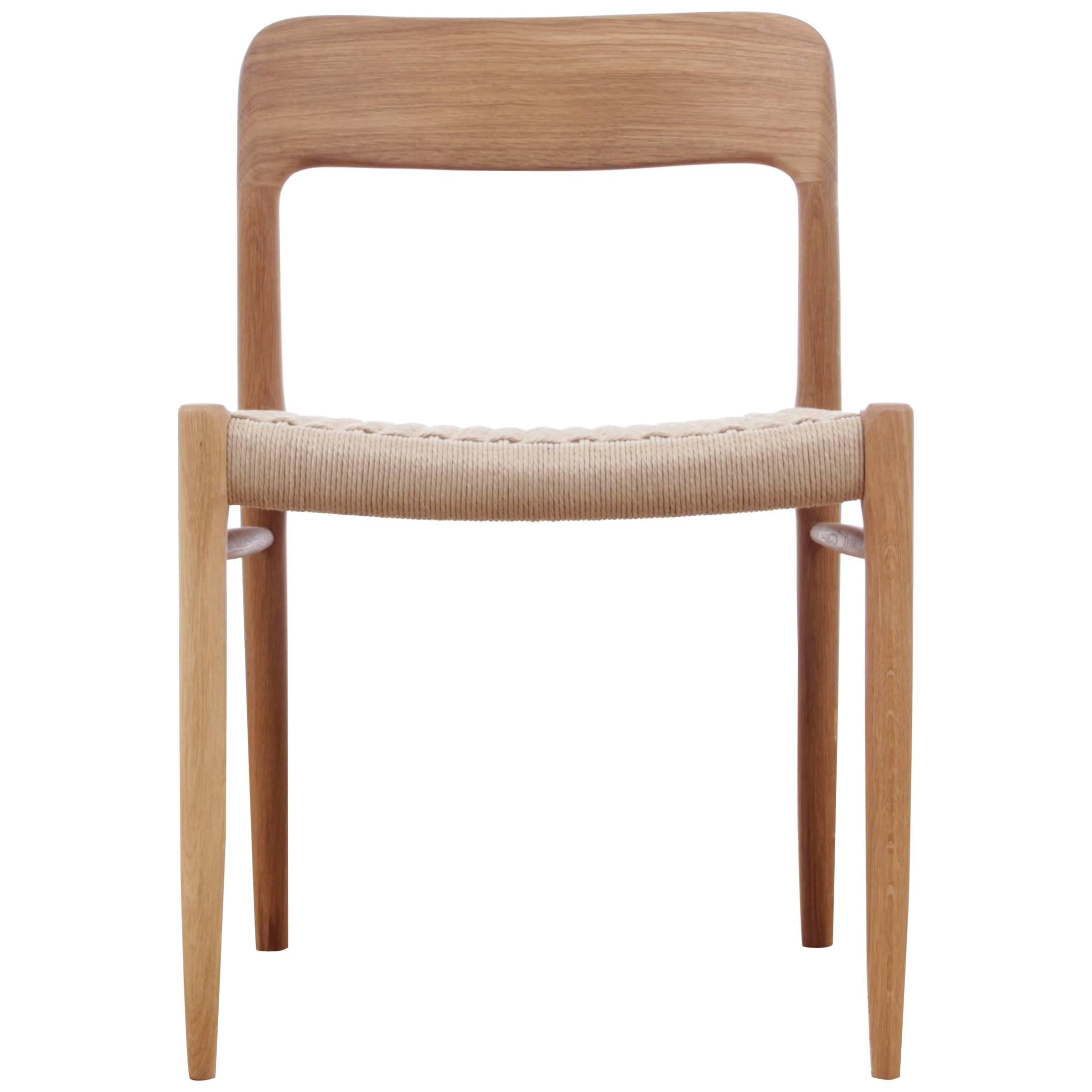 Mid-Century Modern Danish Chair Model 75 by Niels O. Møller. New model