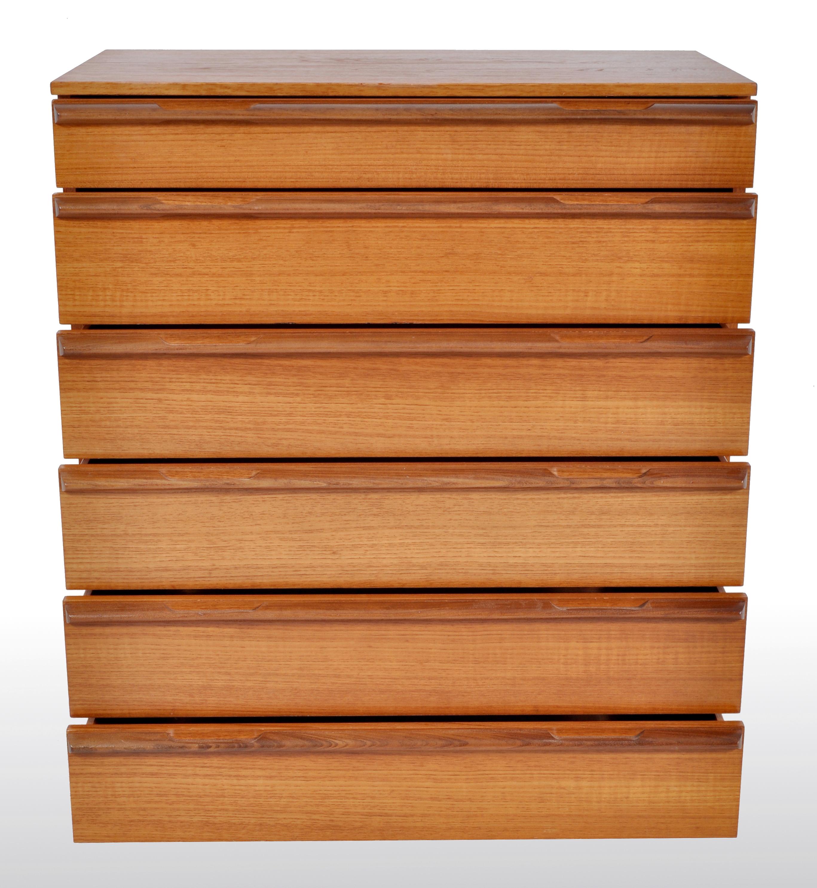 danish style chest of drawers