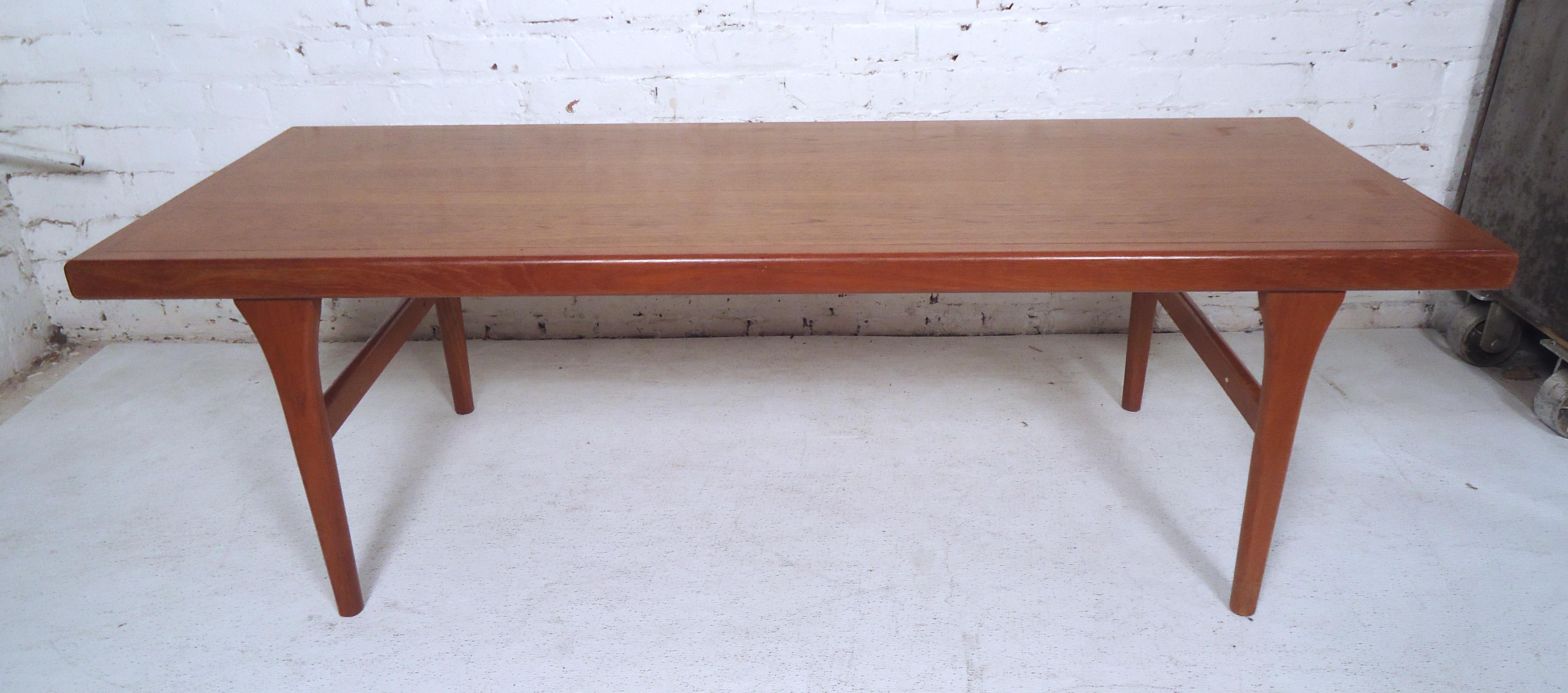 mid century danish coffee table