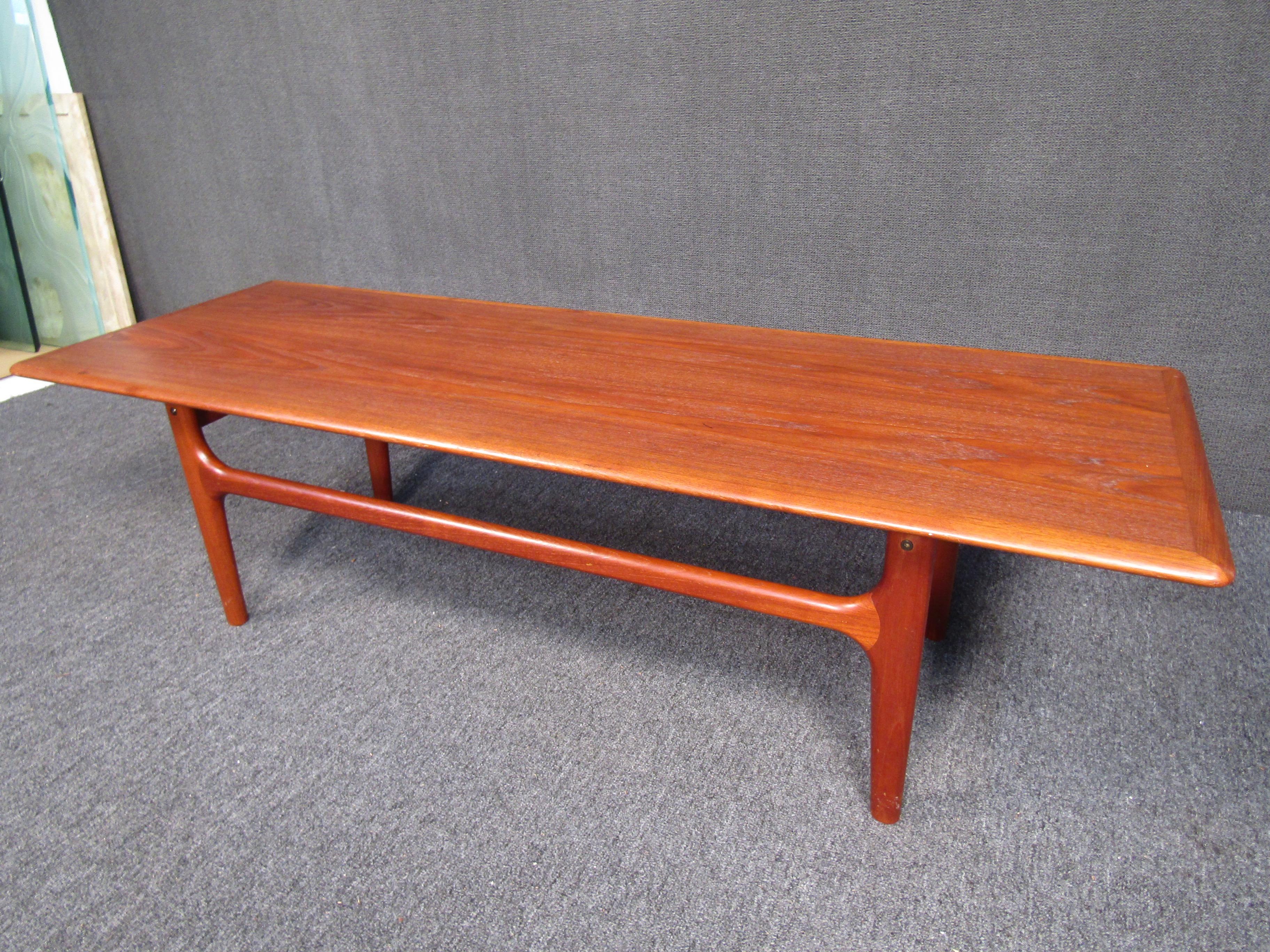 danish mid century coffee table