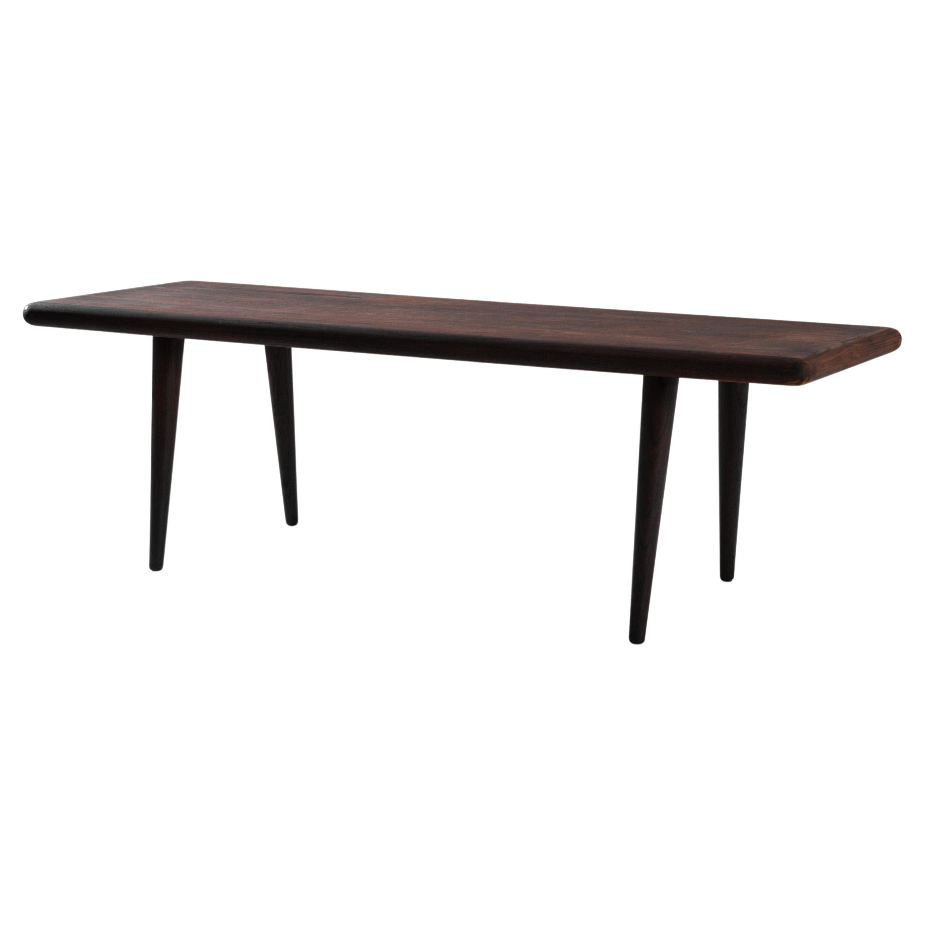 Fabulous Kagan Style Walnut Coffee Table Midcentury Danish Modern at