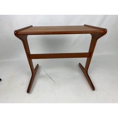 Mid-Century Modern Danish Control Teak Slanted Side Stand