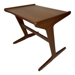 Mid-Century Modern Danish Control Teak Slanted Side Stand