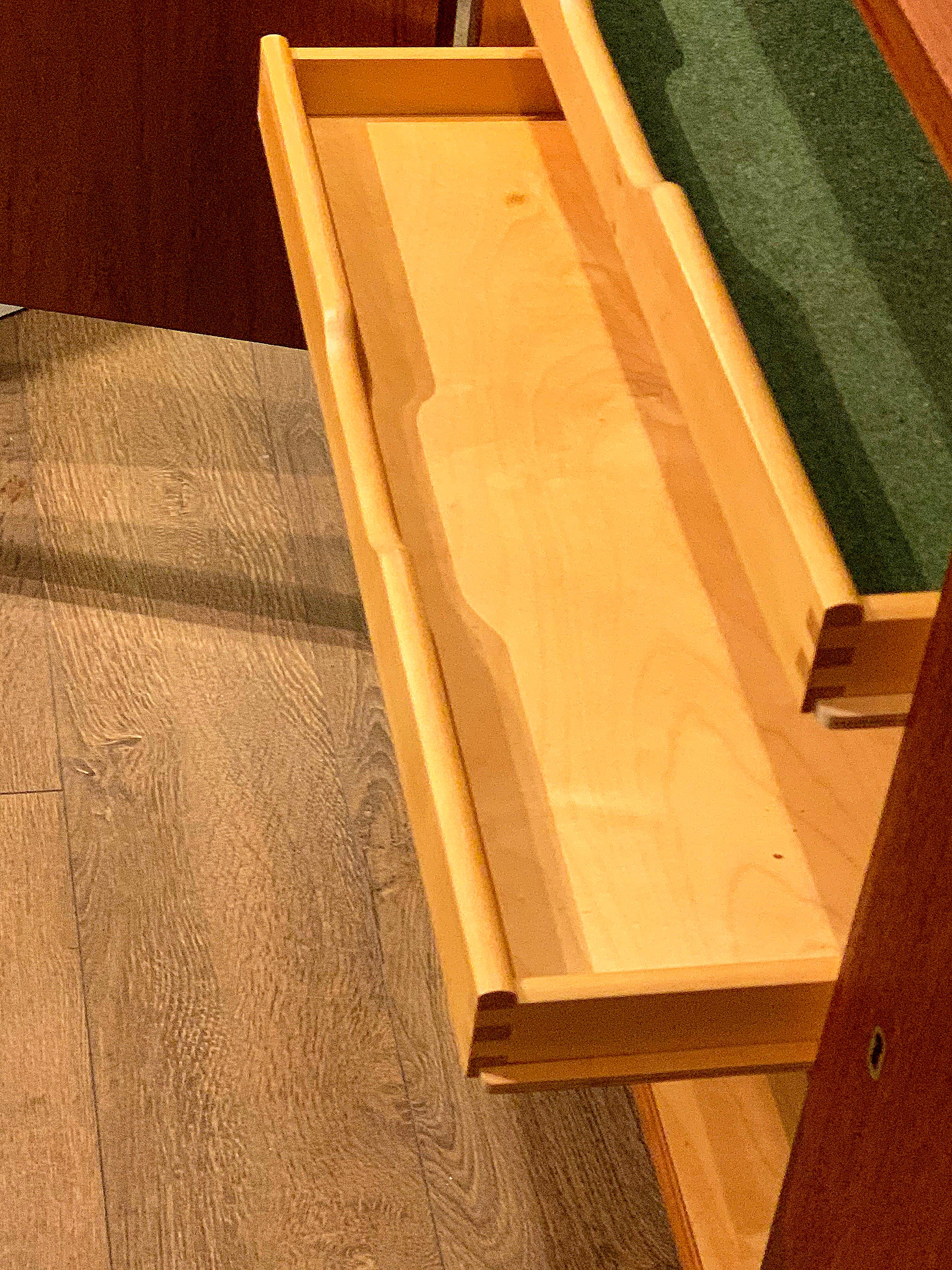 Mid-Century Modern Danish Credenza with Drawers 1