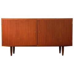 Mid-Century Modern Danish Credenza with Drawers
