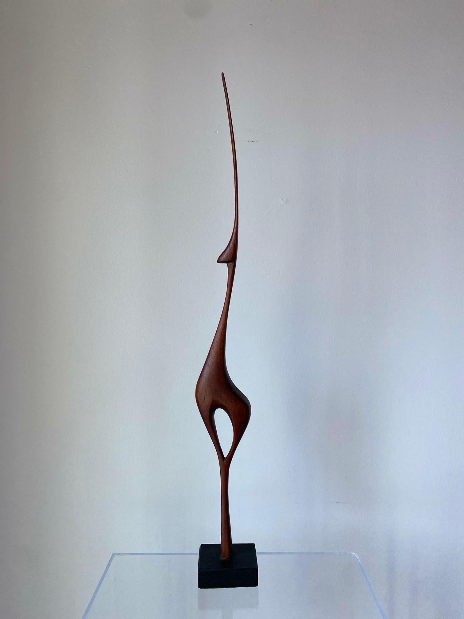 Mid Century Modern Danish Deer Sculpture 1