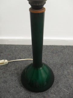 Mid-Century Modern Danish Design Kastrup Holmegaard Glass Table Lamp, 1960s