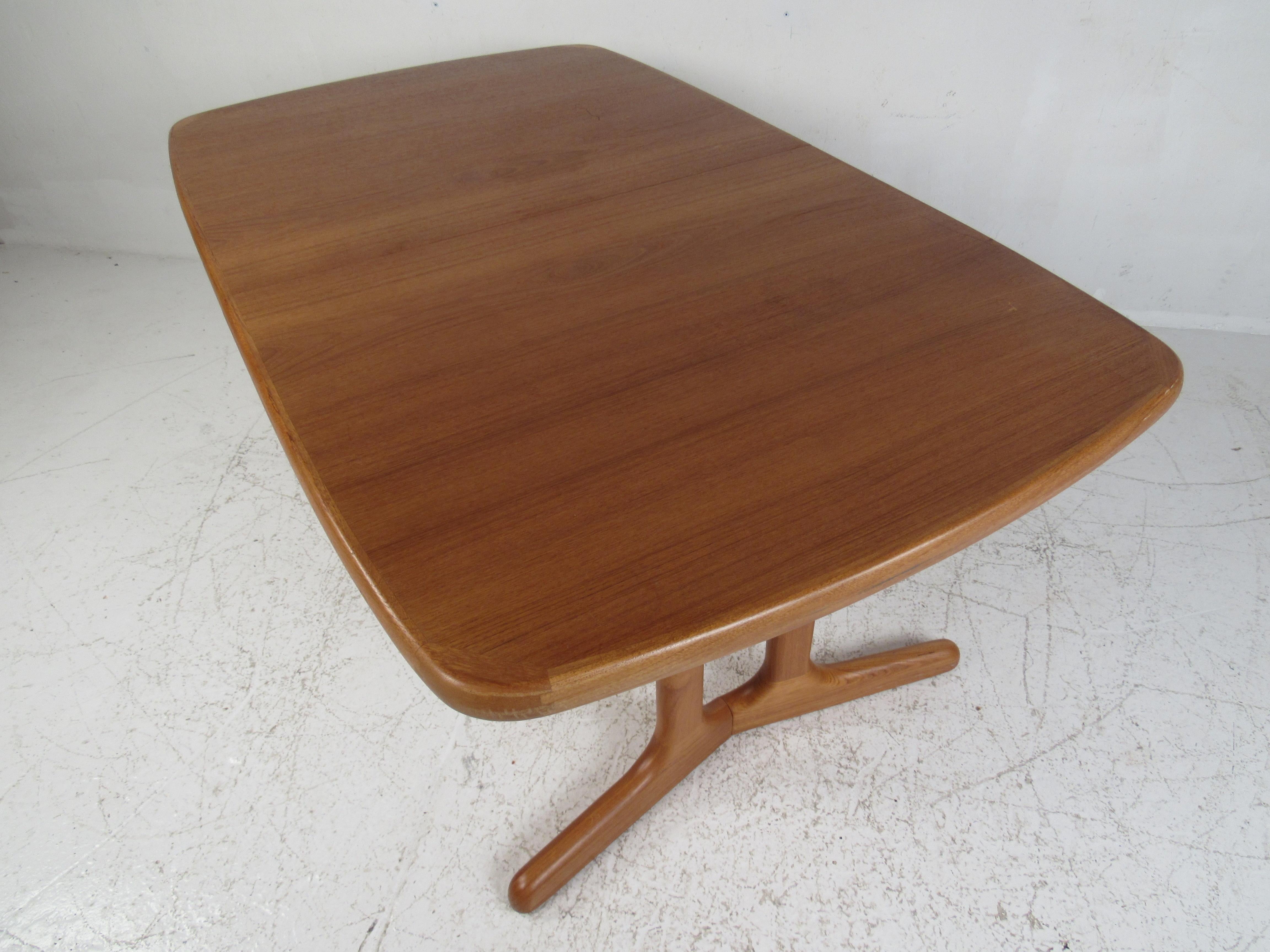 Upholstery Mid-Century Modern Danish Dining Set
