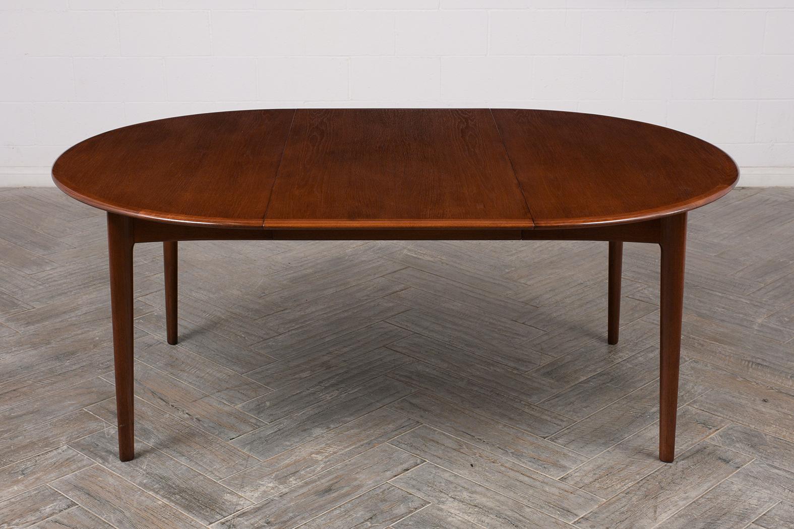 Danish Mid-Century Modern Lacquered Dining Table 2