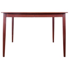 Mid-Century Modern Danish Extendable Dining Table in Teak, Four-Ten Seats