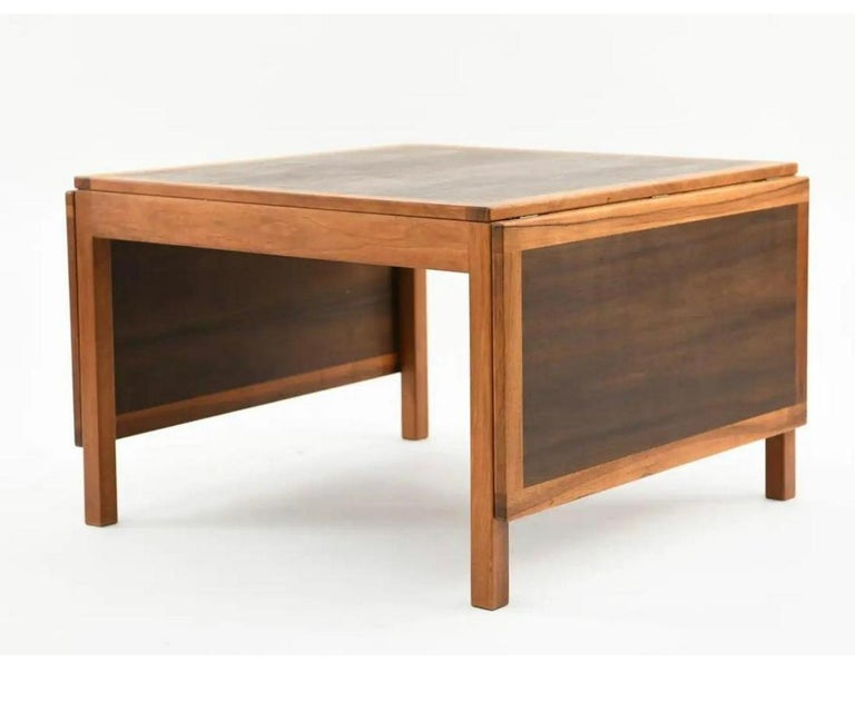 Woodwork Mid-Century Modern Danish Extension Coffee Table by Børge Mogensen For Sale