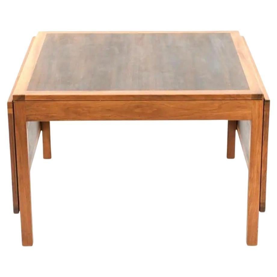 Table basse à rallonge danoise moderne du milieu du siècle par Børge Mogensen