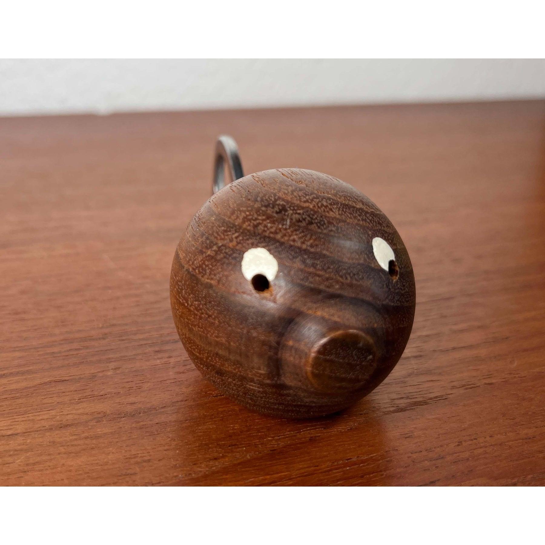Mid-Century Modern Danish Fish Bottle Opener in Teak, 1960s For Sale 5