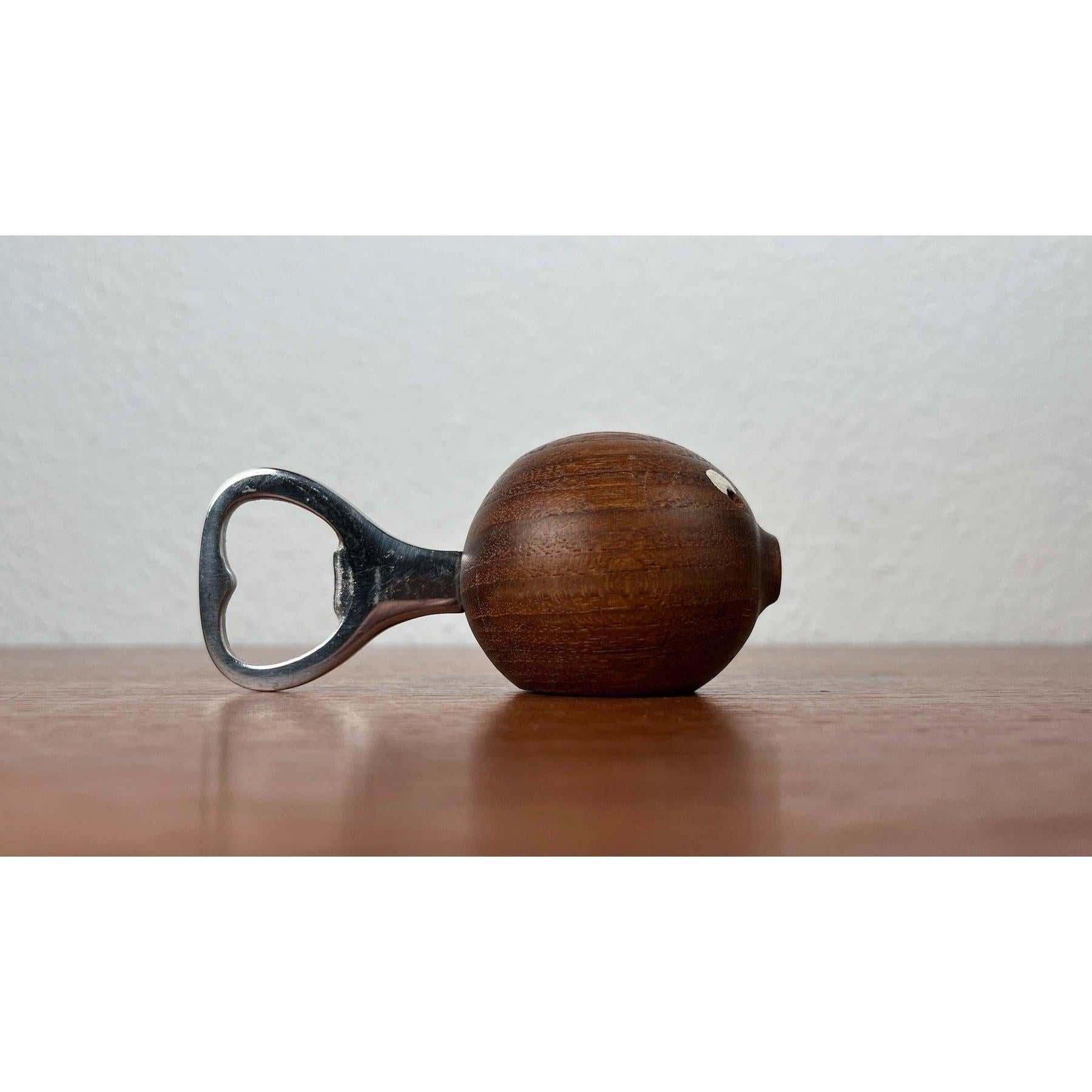 Mid-Century Modern Danish Fish Bottle Opener in Teak, 1960s For Sale 7
