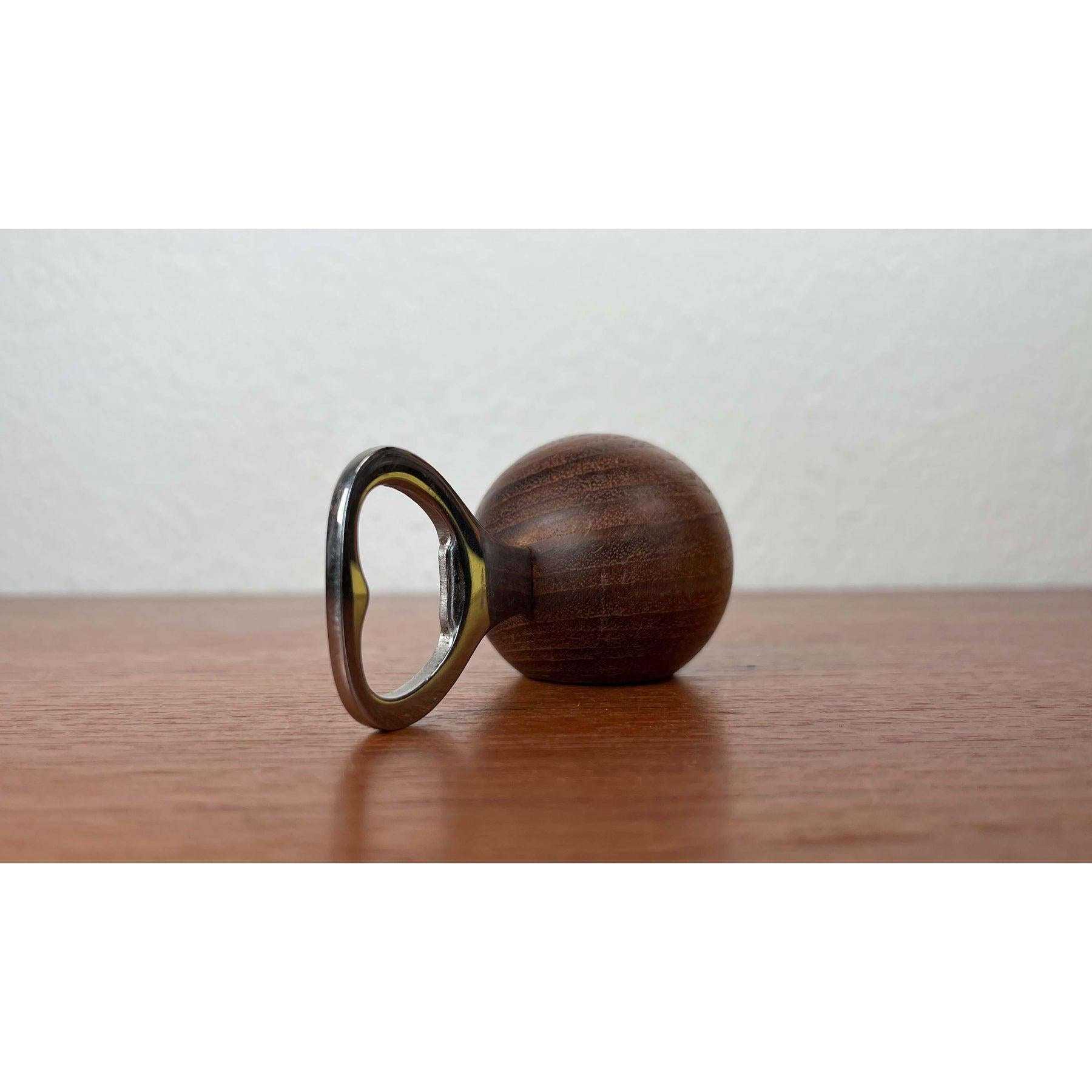 Mid-Century Modern Danish Fish Bottle Opener in Teak, 1960s For Sale 9