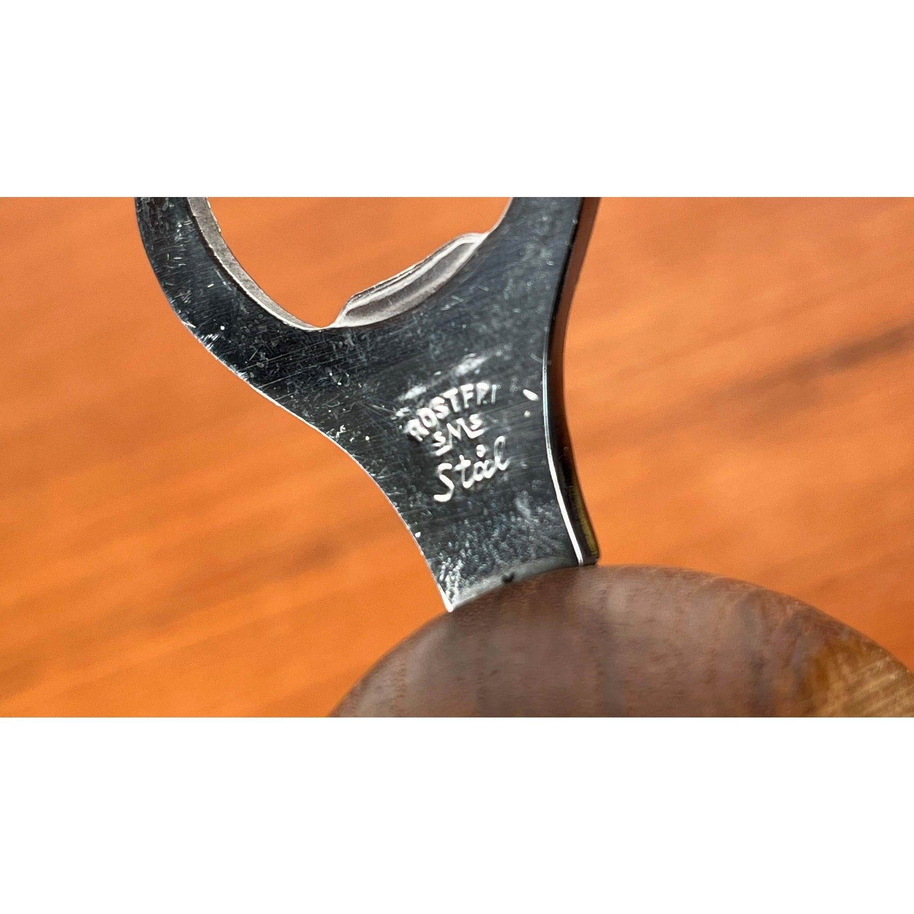 Mid-Century Modern Danish Fish Bottle Opener in Teak, 1960s For Sale 3