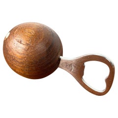Mid-Century Modern Danish Fish Bottle Opener in Teak, 1960s