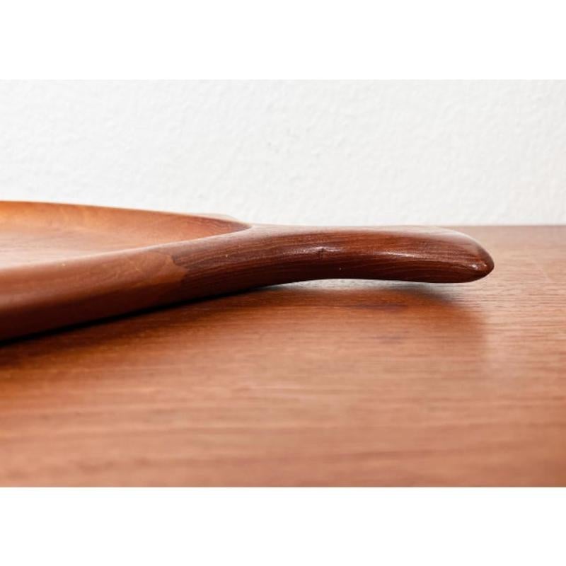 Mid-Century Modern Danish Fish Shaped Teak Plate Bowl from Digsmed, 1960s For Sale 12