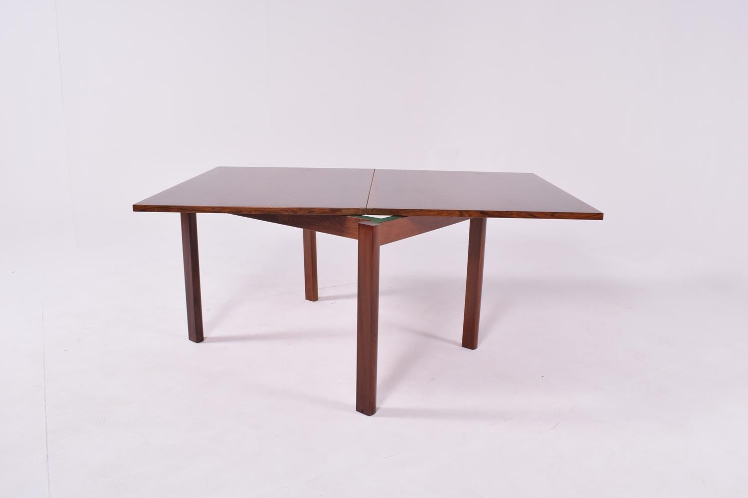 Rosewood Mid-Century Modern Danish Flip Top Coffee Table, 1960s For Sale