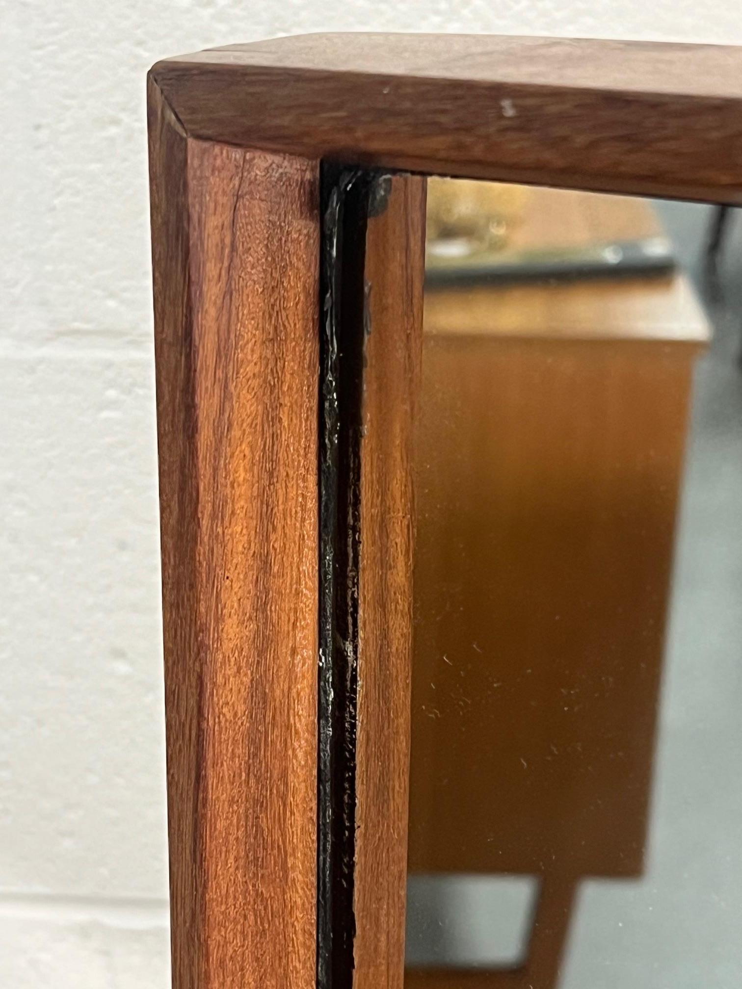 Mid Century Modern Danish G Plan Kofod Larsen Teak Vanity with Mirror For Sale 13