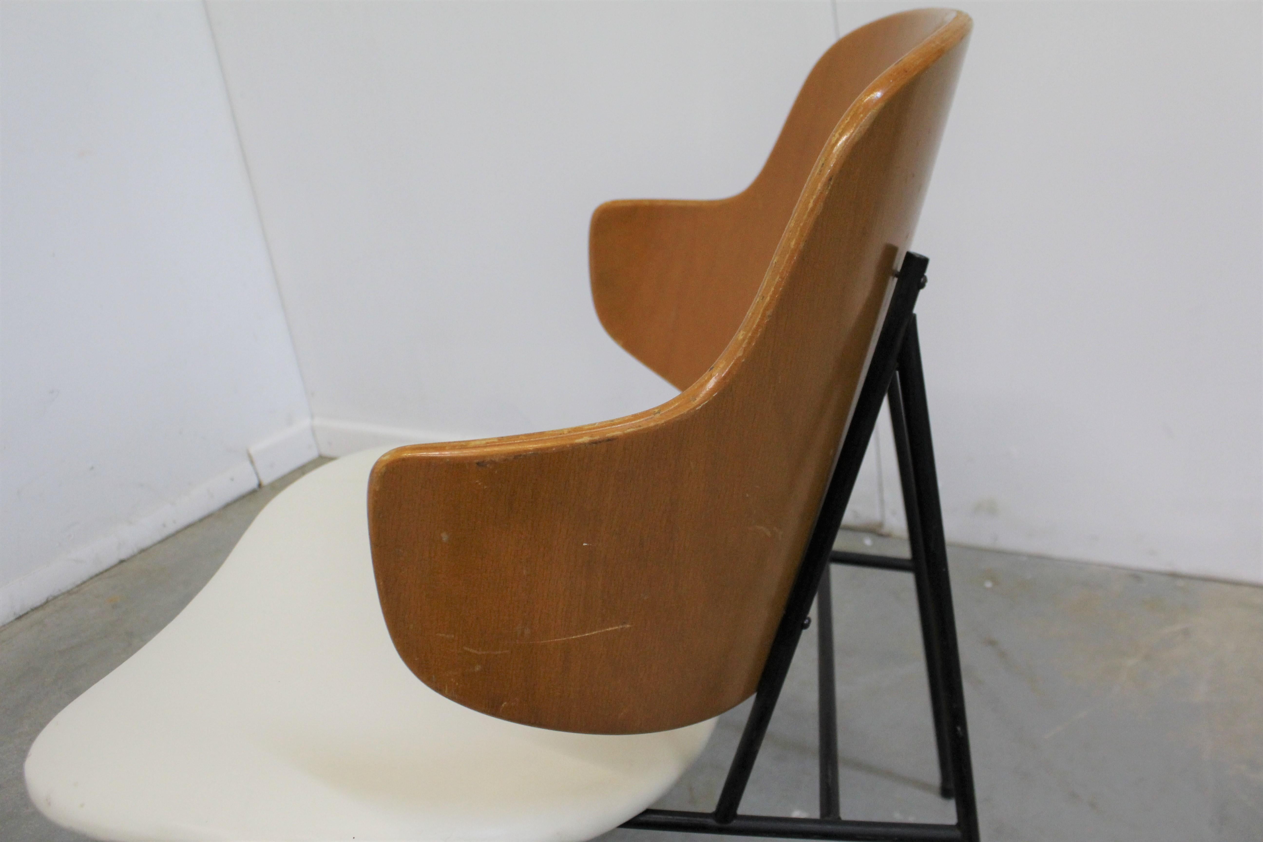 Mid-20th Century Mid-Century Modern Danish IB Kofod Larsen for Selig Penguin Accent Chair For Sale