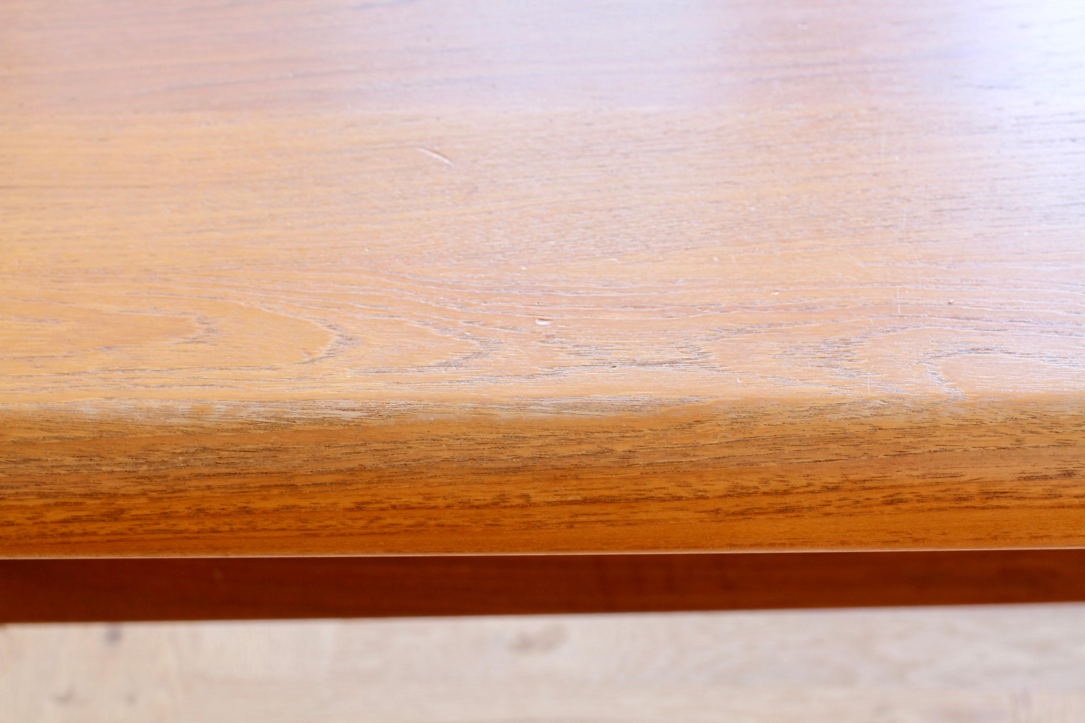 The Modernity Danish Large Teak Coffee Center Table, Glostrup Denmark 1960s en vente 2