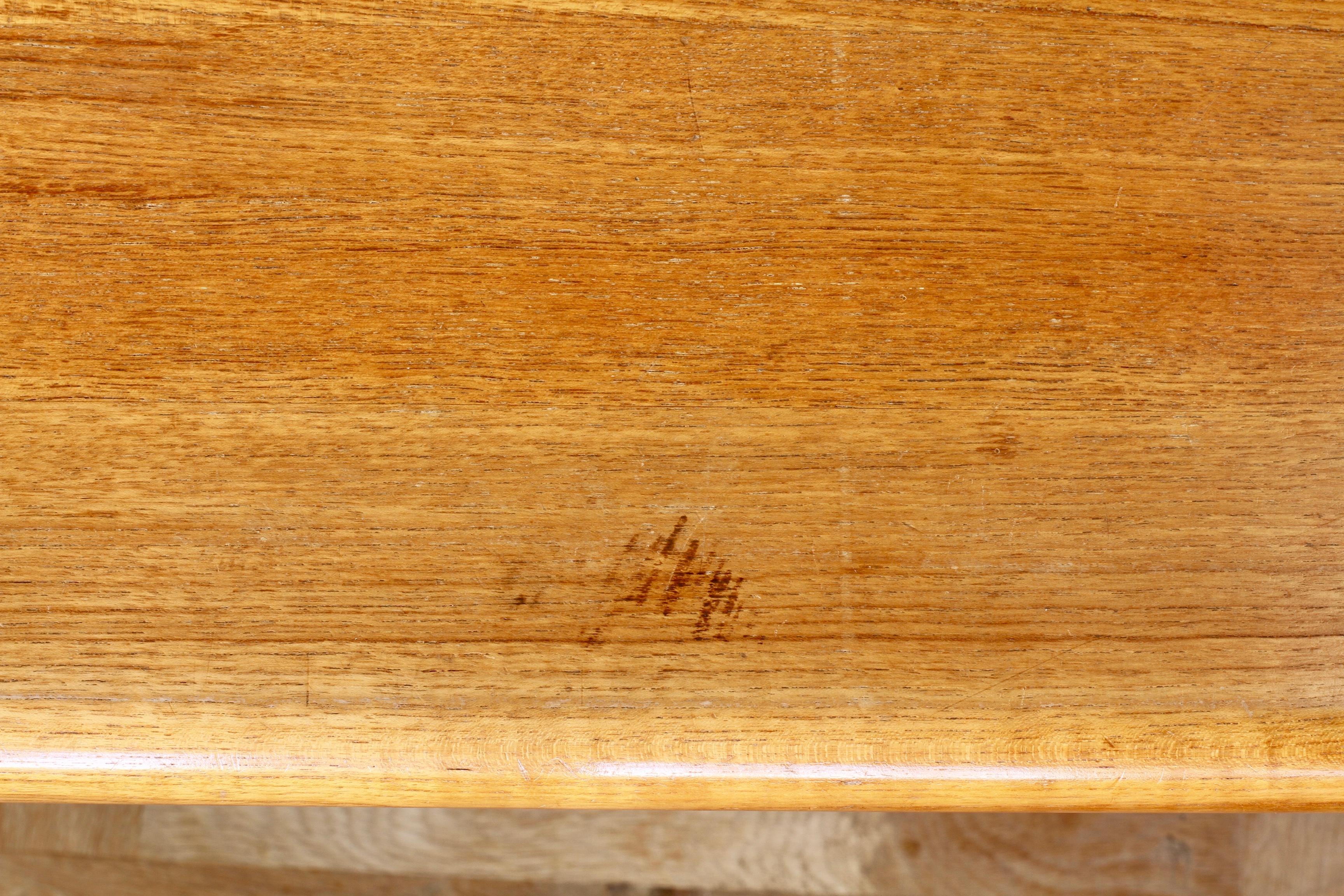 The Modernity Danish Large Teak Coffee Center Table, Glostrup Denmark 1960s en vente 7