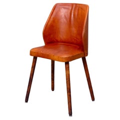 Vintage Mid-century Modern Danish Leather Chair, 1960s