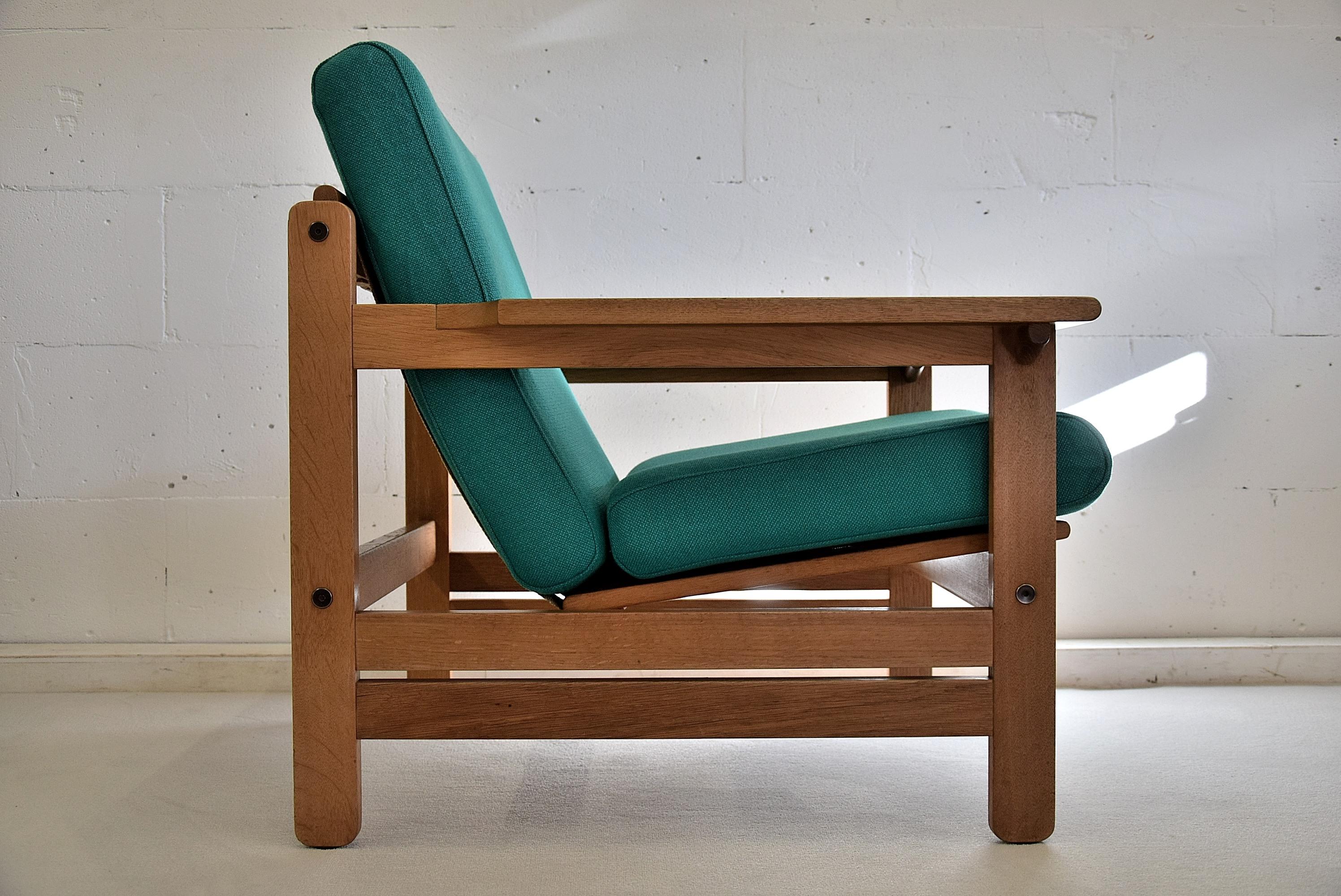 Grünes dänisches Lounge-Set, Mid-Century Modern, Modern im Angebot 3