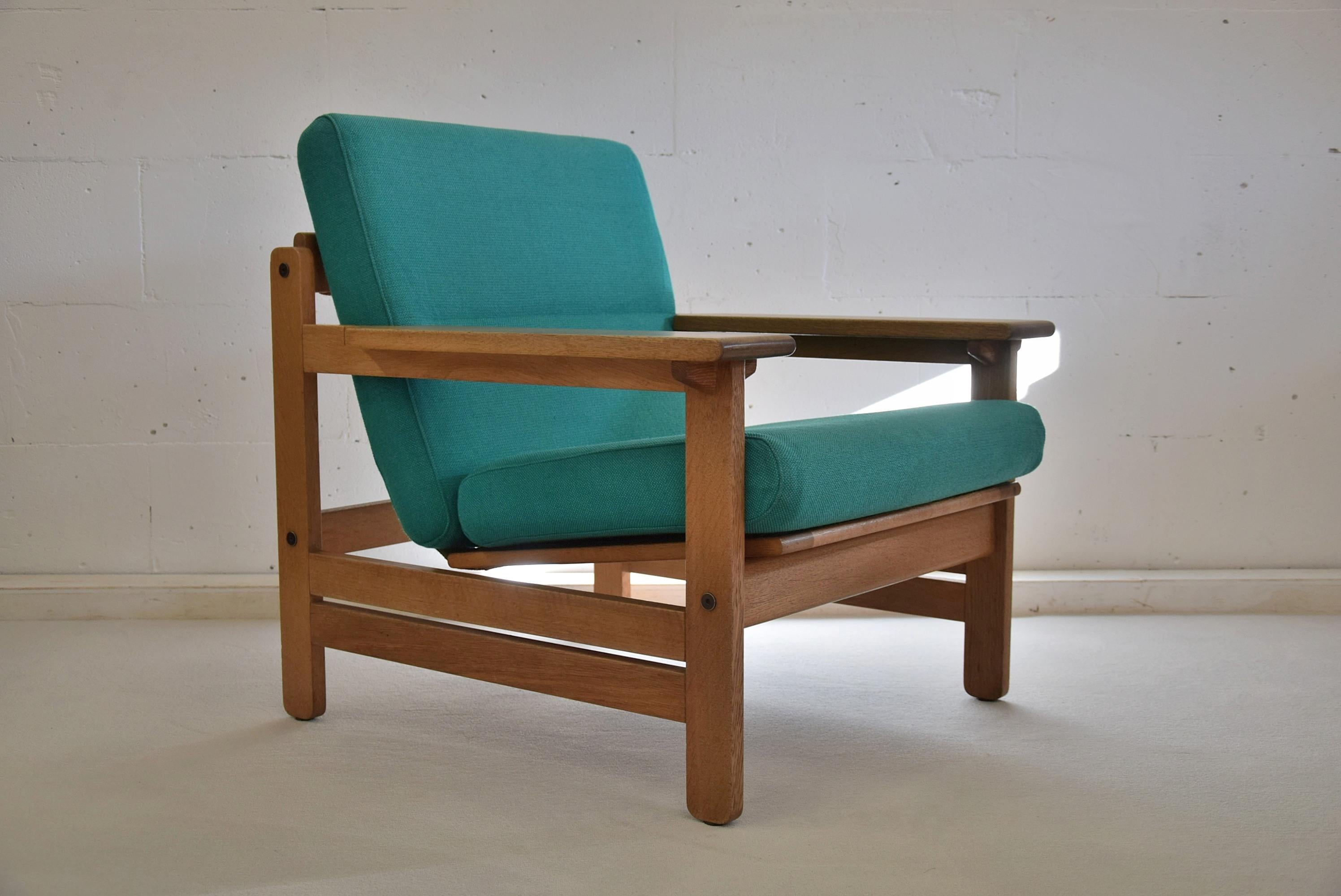 Mid-Century Modern Mid Century Modern Green Danish Lounge Set For Sale