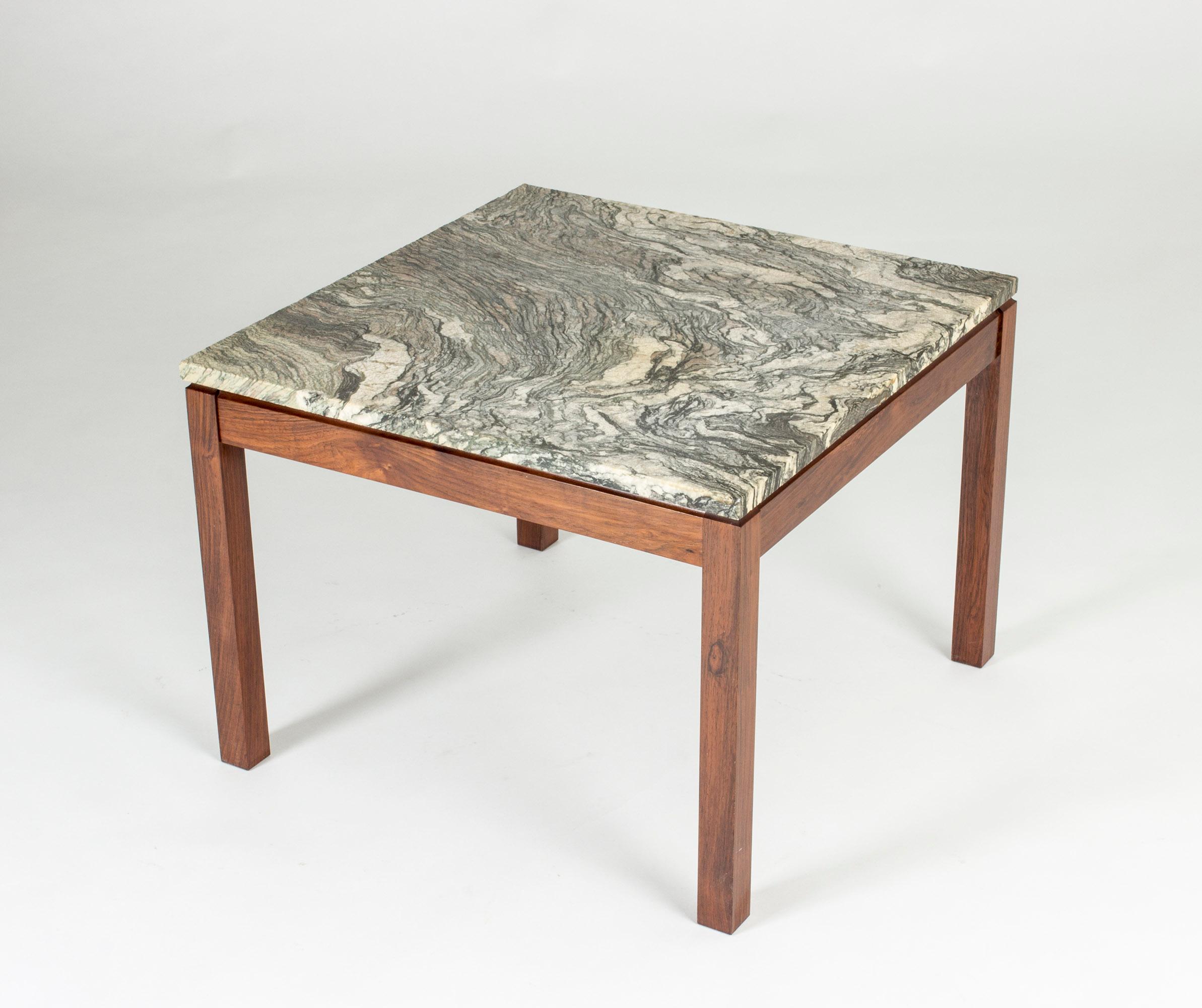 mid century marble table