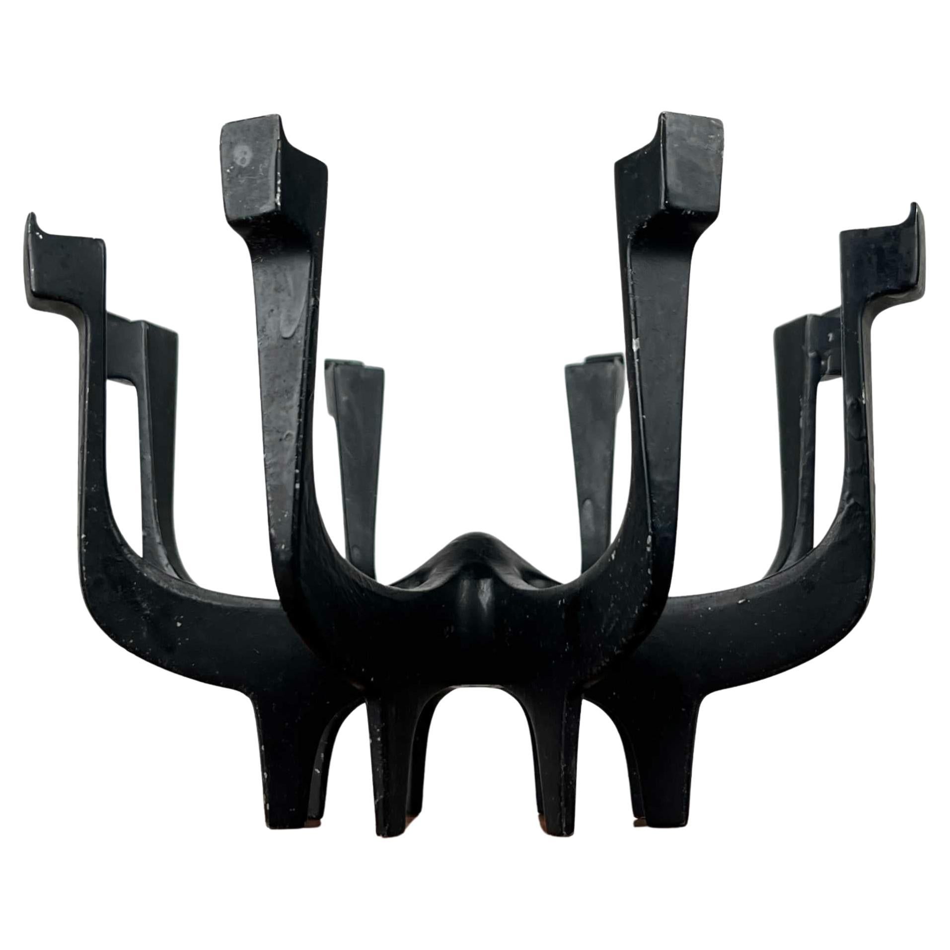 Mid-Century Modern Dänisch Metall Kerzenständer Gunnar Cyren Dansk Designs Dänemark