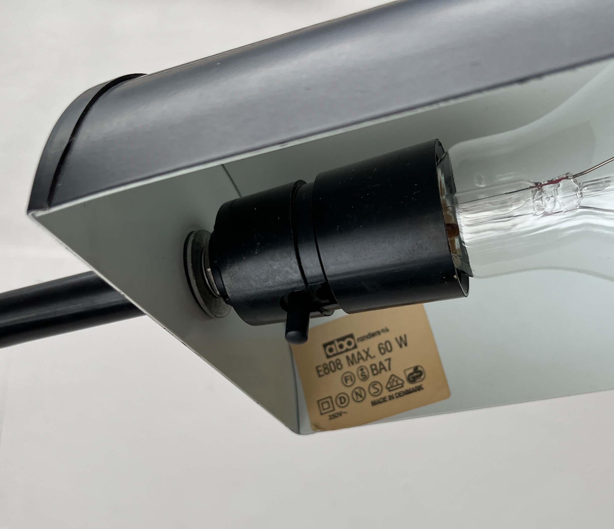 Lámpara de pie minimalista danesa de mediados de siglo de Abo Randers en venta 12