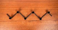 Mid-Century Modern Danish Minimalist Metal Candleholder, 1960s