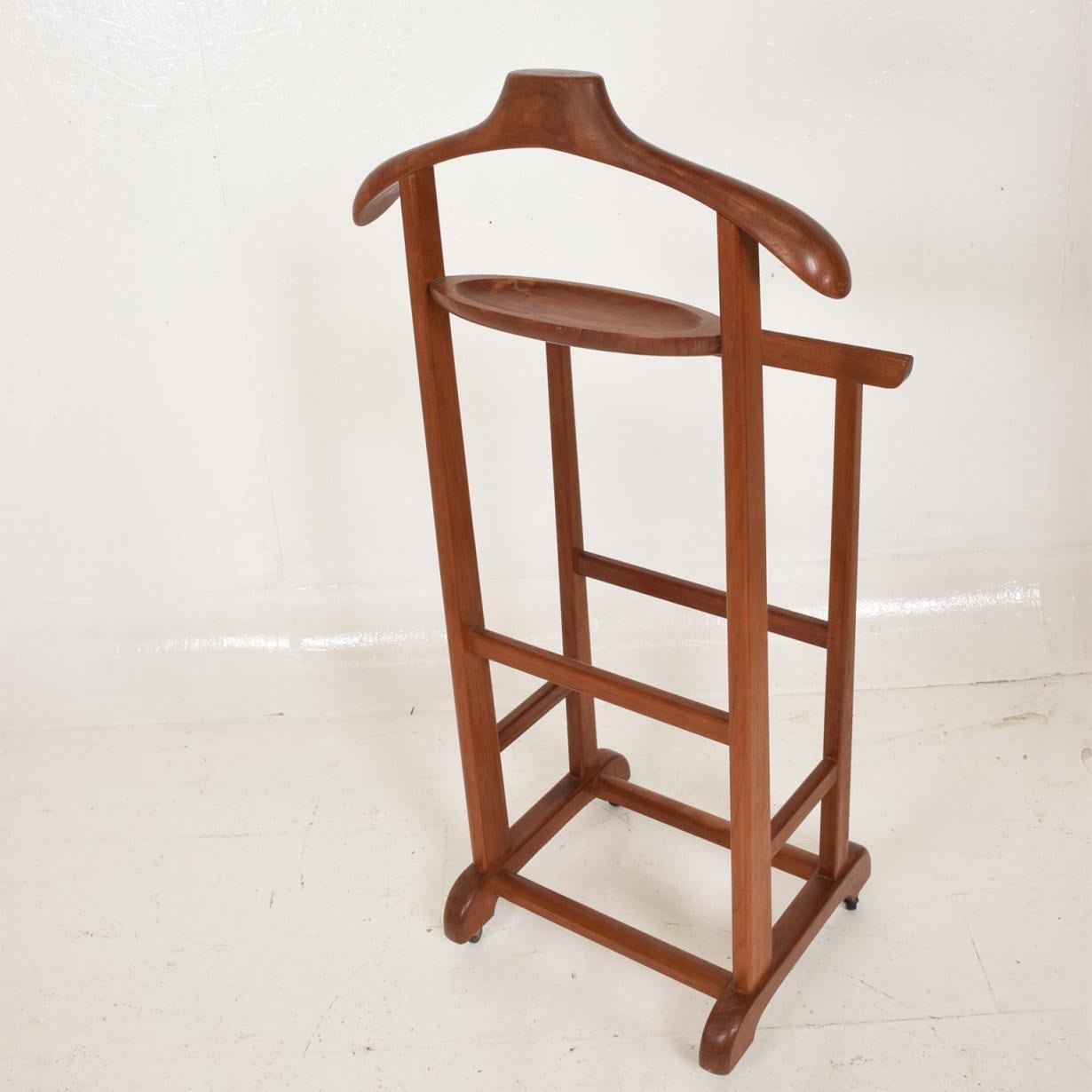 mid century modern valet stand