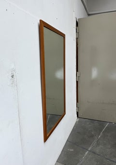 Mid-Century Modern Danish No. 368 Teak Mirror, Aksel Kjersgaard, Odder Furniture