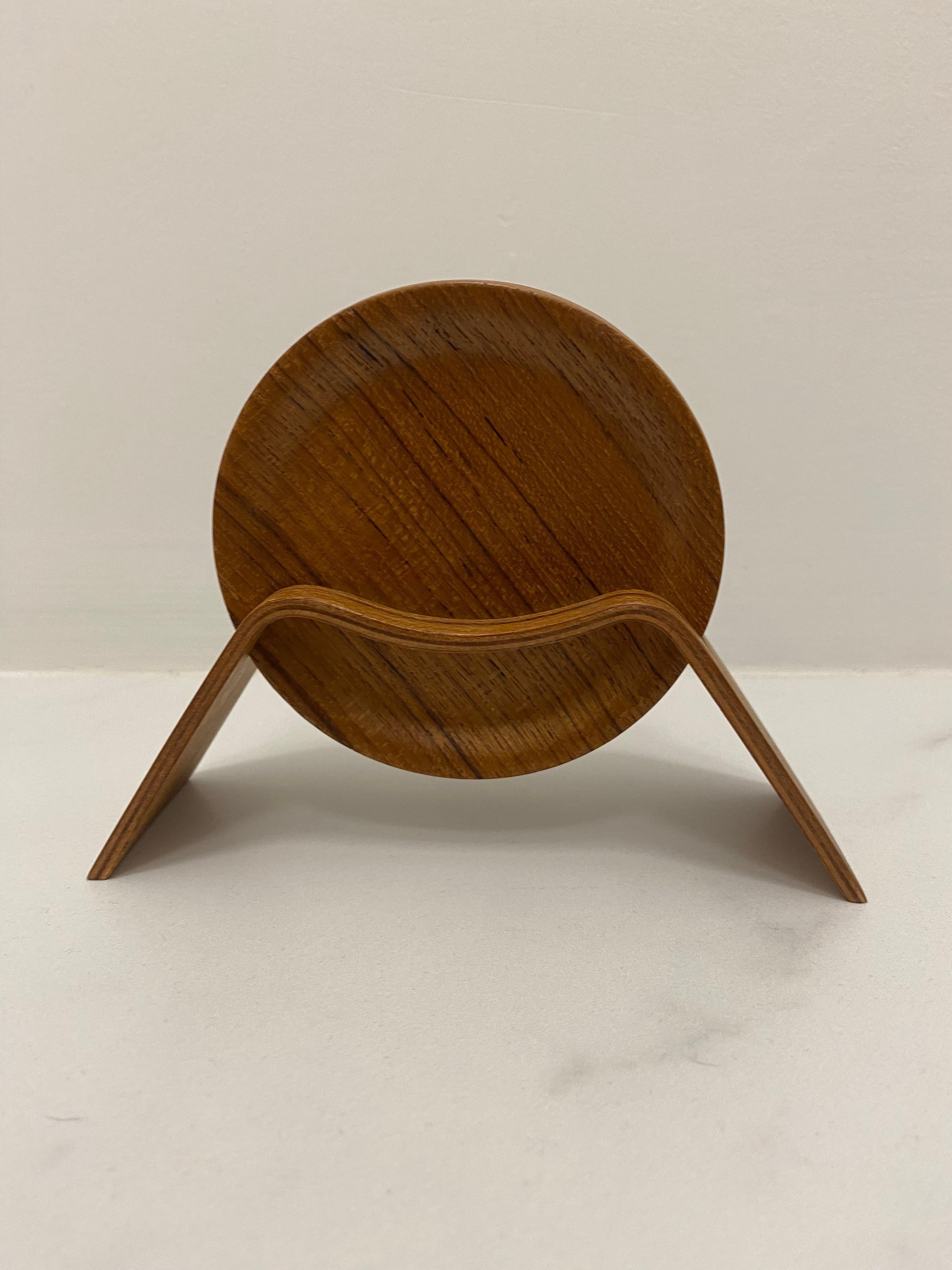 Mid-Century Modern Sous-verres en contreplaqué danois The Modernity en vente